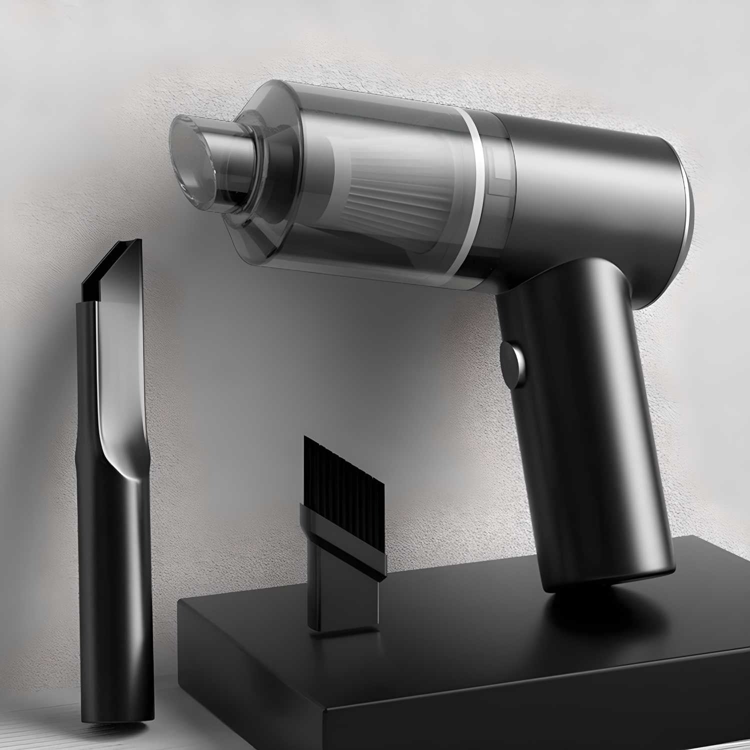 Buddycart Portable Rechargeable Mini Vacuum Cleaner for Car & Home